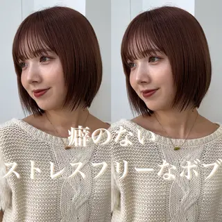 ショート 原宿/韓国ボブ /くびれボブ/優希のヘアスタイル