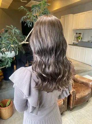 セミロング 髪質改善特化🥣🫧 天神美容室のヘアスタイル