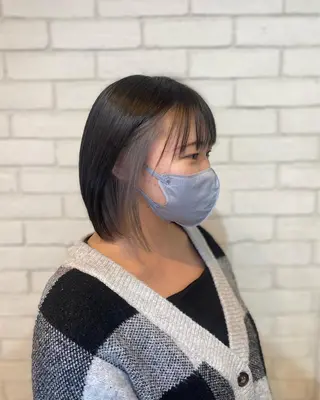 ショート カラー ヨシダ フミノリのヘアスタイル