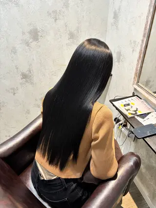 ロング 縮毛矯正 髪質改善🎀カノンのヘアスタイル