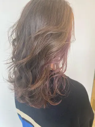 セミロング ma naのヘアスタイル