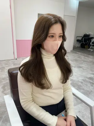 ロング 髪質改善韓国レイヤー SHIORI🦋のヘアスタイル