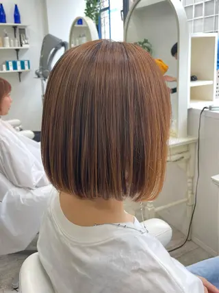 ショート 新籾 尚哉のヘアスタイル