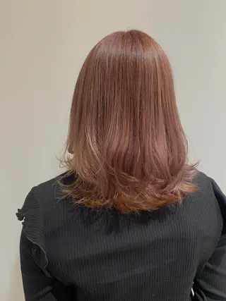 セミロング カラー ヘアアレンジ 近藤千翔🩵 髪質改善Periodのエステ・リラクイメージ