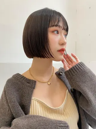 ショート カラー 🪭risa 暖色/レイヤー🪭のヘアスタイル