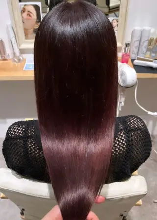 セミロング 山田 遥真のヘアスタイル