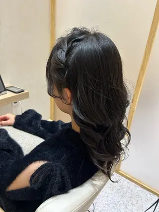 ミディアム Yamamoto 半個室美容室zinaのヘアスタイル