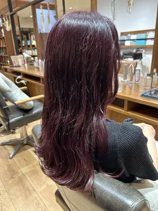 ロング カラー DISCOHAIR 海老名店池田真聖のヘアスタイル