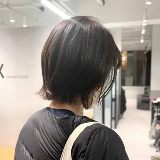 ショート カラー matka白髪ぼかし 大人ヘア/KEIKOのヘアスタイル