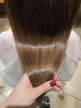 ロング カラー 韓国好き🇰🇷 美容師MIKUのヘアスタイル