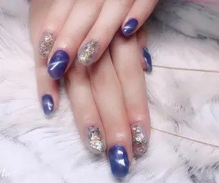 ネイル マジック ミラーのネイルデザイン