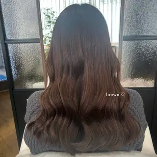 ロング カラー 🫧 河内 瑠莉 🫧のヘアスタイル