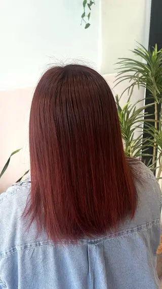 セミロング Agu hair muta 大山佑将のヘアスタイル