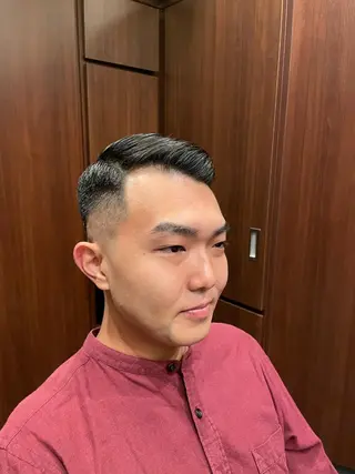 メンズ 横尾 太尊ビジネススタイルのヘアスタイル