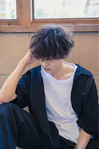 ショート パーマ メンズ メンズカットパーマ ✂️ JOYAのヘアスタイル