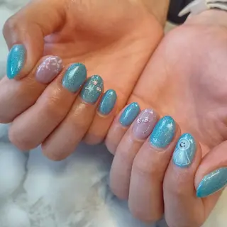 ネイル ジェヌインネイル 河内のネイルデザイン