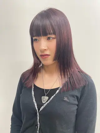 ロング カラー Terve.竹内 視咲のヘアスタイル
