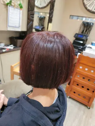 カラー 山田 周のヘアスタイル