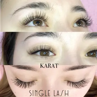 マツエク・マツパ ★KAEDE★伊勢崎 【KARAT】のマツエク・マツパデザイン