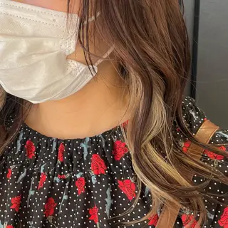 ミディアム 春日 涼太のヘアスタイル