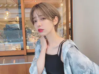 ロング カラー rubik's京橋 店のヘアスタイル