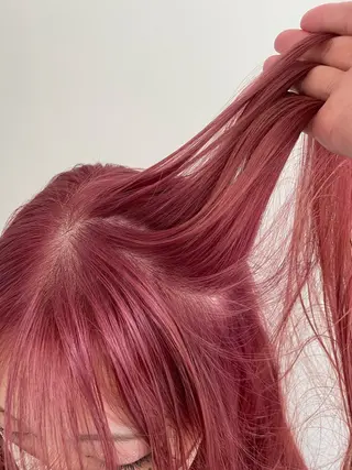 カラー ガーリーネイル hiroka🩰🎀のネイルデザイン