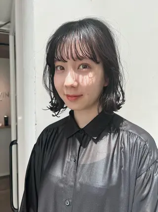 ショート カラー パーマ Maki /Jr.スタイリストのヘアスタイル
