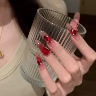 ネイル MoMoA Nail ネイル長さ出し専門店のネイルデザイン