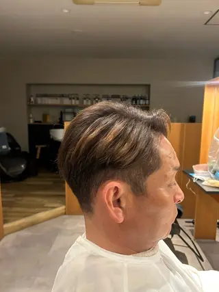 メンズ 山地 咲那のヘアスタイル