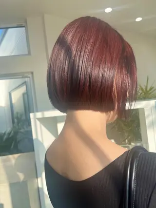 ショート カラー kitagawa mayuのヘアスタイル