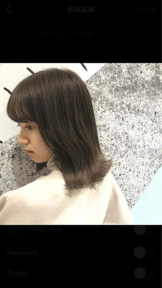 ミディアム 【赤坂】髪質改善✨ 矢口嵩人のヘアスタイル