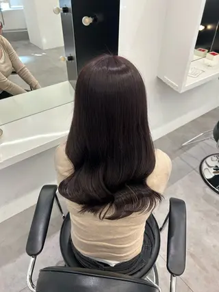 ロング カラー kanon♡ 暖色カラー‎🤍のヘアスタイル