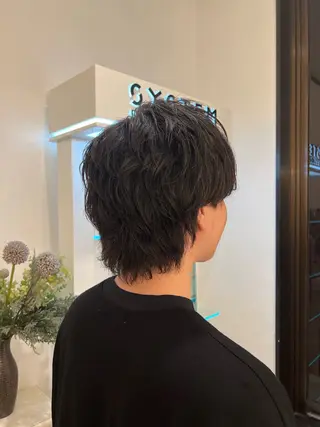 ミディアム メンズ 渋谷/フェザー/ 毛流れ/竹内凌のヘアスタイル