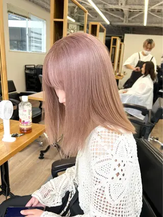 ミディアム カラー パーマ ヘアアレンジ メンズ キッズ ネイル マツエク・マツパ アイブロウ ブリーチ　ハイトーン 特化🌈フジタハルキのヘアスタイル