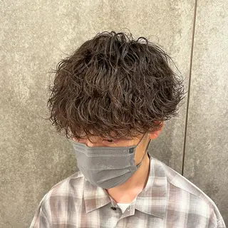 ショート パーマ メンズ 瀧野 翔吾【メンズ特化】のヘアスタイル