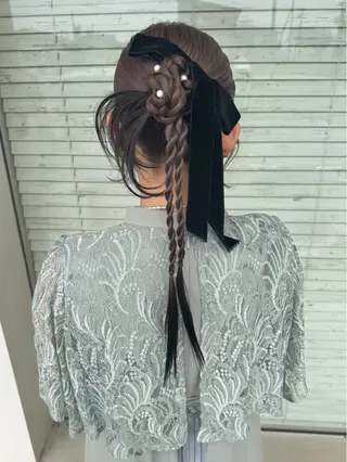 ヘアアレンジ 早川 真幸のヘアスタイル