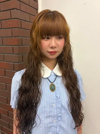パーマ kii/fiika ふうかのヘアスタイル