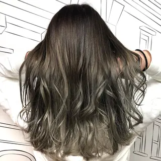 セミロング カラー TOMOKA 艶髪/透明感カラーのヘアスタイル