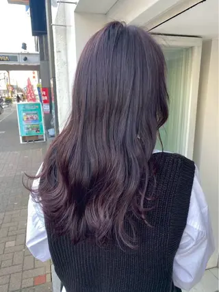 ロング かおり/似合わせ/ 透明感カラーのヘアスタイル
