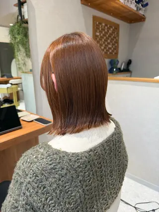 ミディアム LOVESTOIKE 井上つぐみ/透明感のヘアスタイル