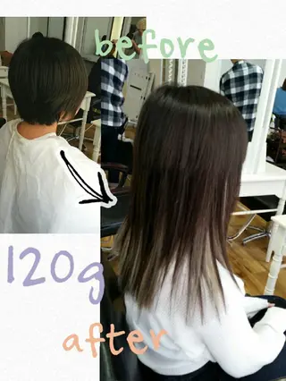 ミディアム エクステ認定講師 💋MANAMI💋のヘアスタイル