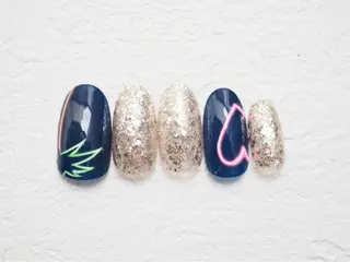 ネイル トップネイリスト Ribbon立川店のネイルデザイン