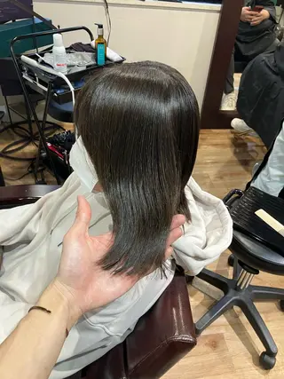 セミロング カラー 🍀髪質改善、カラー TAICHI🍀のヘアスタイル