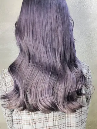 ロング カラー 透明感カラー×小 顔レイヤー♡ヒデさんのヘアスタイル