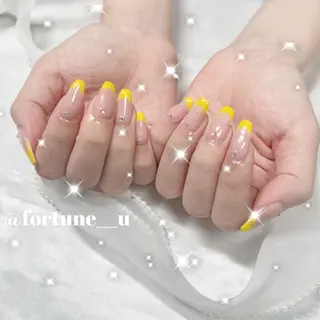 ネイル 💜5/4空✩.* Yuuna💜のネイルデザイン