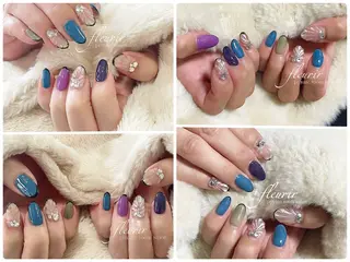 ネイル フルリール 【プライベートサロンのネイルデザイン