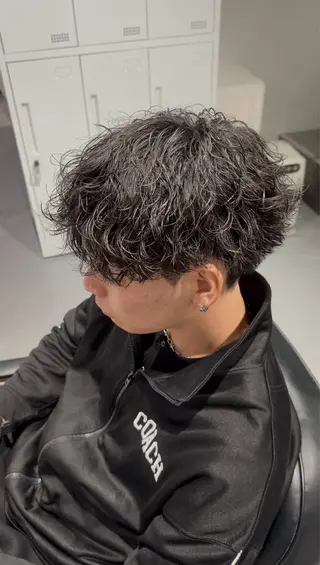 パーマ メンズ 札幌メンズ専門 星雅哉のヘアスタイル