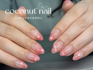 ネイル 神田 ココナッツのネイルデザイン