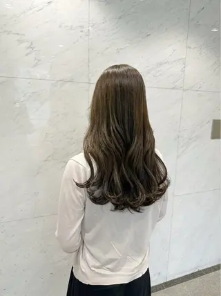 ロング カラー 古田 昂也のヘアスタイル