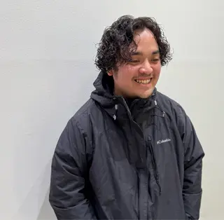 パーマ パーマモデル募集 /梅田/宿谷真那斗のヘアスタイル